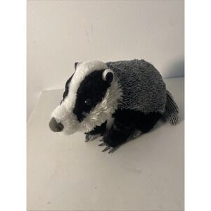Wild Republic Cuddlekins Euro Badger Stuffed Animal Cute!